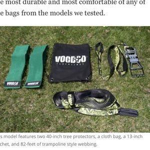 Gold voodoo slackline